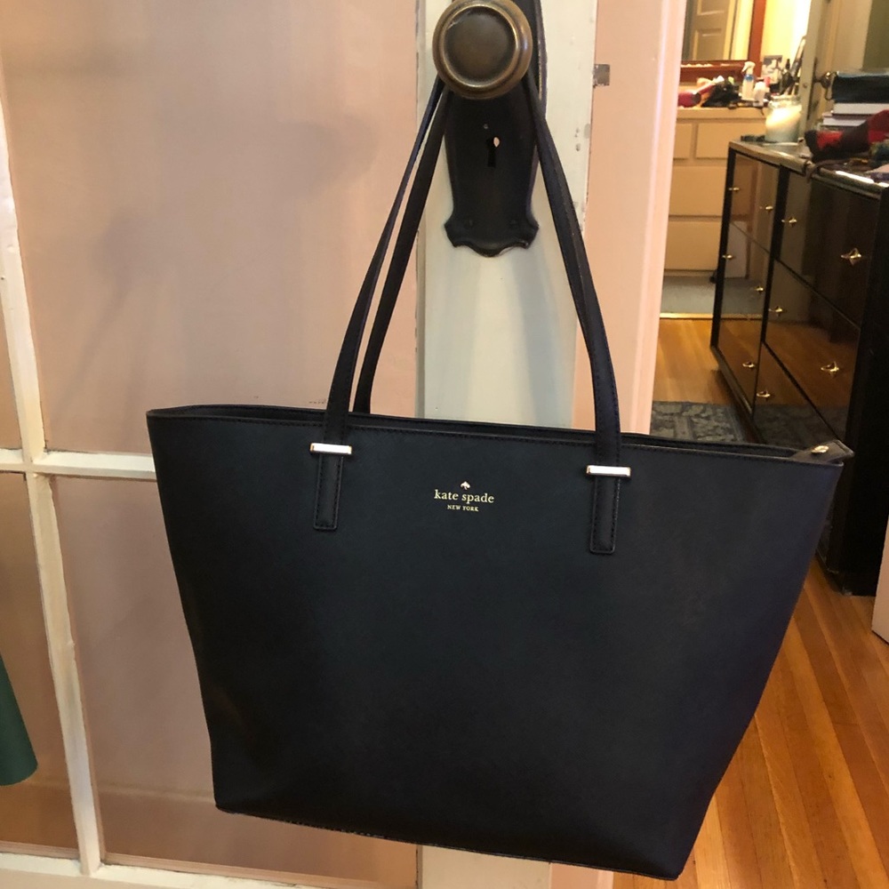 large black Kate Spade tote